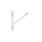 kit 6x Suporte para Prateleira com Fixação 20 cm profundidade Branco