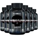 Kit 6x Thermo Flame - 60 Caps Black Skull Sabor Sem Sabor