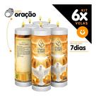 Kit 6x Vela De 7 Dias Oração Religiosa Espírito Santo Kit 6x Vela De 7 Dias Oração Religiosa Espírito Santo