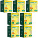KIT 7 Angino Rub 3mg Sabor Mel e Limão 16 Pastilhas