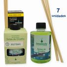 Kit 7 Aromatizador Ambiente de Gotas de Orvalho 280ml Difusor Vareta Senalândia - Envio Já