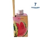 Kit 7 Aromatizador Ambiente de Melancia de 280ml Difusor Vareta Luz Aromas - Envio Já