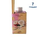 Kit 7 Aromatizador Ambiente Vanilla com Coco 280ml Difusor Vareta Luz Aromas - Envio Já Kit 7 Aromatizador Ambiente Vanilla com Coco 280ml Difusor Vareta Luz Aromas - Envio Já