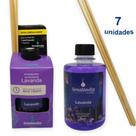 Kit 7 Aromatizador de Ambiente Lavanda Difusor Vareta 280ml Senalândia - Envio Já