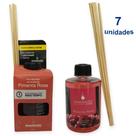 Kit 7 Aromatizante Ambiente Pimenta Rosa 280ml Difusor Palito Casa Ar Cheiroso Senalândia - Envio Já Kit 7 Aromatizante Ambiente Pimenta Rosa 280ml Difusor Palito Casa Ar Cheiroso Senalândia - Envio Já