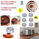 Kit 7 Ballerine Com 6 Mini Formas Ballerine + 1 Ballerine Redonda Tamanho 20 Kit 7 Ballerine Com 6 Mini Formas Ballerine + 1 Ballerine Redonda Tamanho 20