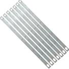 Kit 7 barras de ferro 3cmx0,5cmx70cm
