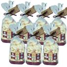 Kit 7 Biscoito Caseiro Maisena com Coco Fruta Natural