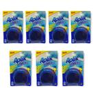 Kit 7 Bloco Caixa Acoplada Detergente Sanitário Até 300 Descargas Marine Marca Aplik - Envio Já