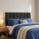 Kit 7 Cabeceira Estofada Autocolante Preto Cama de Casal 1,4M Decorativo Quarto Geométrico Kit 7 Cabeceira Estofada Autocolante Preto Cama de Casal 1,4M Decorativo Quarto Geométrico