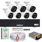 Kit 7 Câmeras Segurança Color Dvr Intelbras 1008c Hd 500gb Kit 7 Câmeras Segurança Color Dvr Intelbras 1008c Hd 500gb