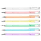 Kit 7 Caneta Gel Hybrid Milk 0.8mm Tom Pastel Pentel