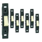 Kit 7 Conjunto Sem Placa 1 Interruptor Simples Silentoque Vertical