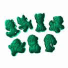 Kit 7 Cortadores de biscoito Patrulha Canina Kit 7 Cortadores de biscoito Patrulha Canina