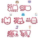 Kit 7 cortadores Gabby Casa Mágica de Bonecas Tamanho:10,0cm