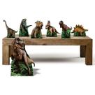 Kit 7 Displays Totens De Mesa E Chão Dinossauros