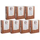 Kit 7 Hennas Indiana Pura 100% Natural para os Cabelos, 100g cada, Casa da India, Coloração Ruivo Acobreado