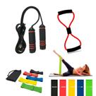 Kit 7 itens para tonificação funcional corporal ginastica aerobico malhação Kit 7 itens para tonificação funcional corporal ginastica aerobico malhação
