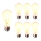 Kit 7 Lampadas Led Filamento ST64 4w 2200k Branco Quente E27 Bivolt Cod: ALUT000201-7 Alut By Avant