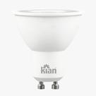Kit 7 Lâmpadas Led Mr16 6,5w 2700k Branca Morna Bivolt