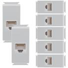 Kit 7 Módulo Aria Rede De Dados Rj45 Cat6 Tramontina