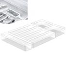 Kit 7 Organizadores De Gaveta Armário Modular Plástico Multiuso Porta Talheres Utensílios Cozinha - Ou