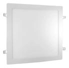 Kit 7 Painel Plafon Embutir Led Slim 20x20 18w Quadrado Estrutura Branco Luz 6000k Branco Frio 127/220v