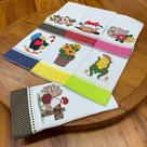 Kit 7 Panos de Prato Semaninha Patchwork M3