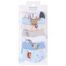 Kit 7 pares meia semaninha bebê menino Pimpolho Tamanho 00-15 cano alto