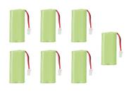 Kit 7 Pilhas Recarregavel Telefone Ts 40 Id Ts40C Intelbras