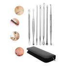 Kit 7 Pinças Extrator De Cravos Profissional Com Estojo