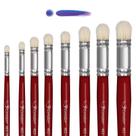 Kit 7 pincel artista luz seca pitua stencil 462 00-10 condor