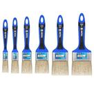 Kit 7 pincel trincha premium sintetico branco 928 3/4-4 tigre