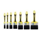 Kit 7 pincel trincha premium sintetico preto 919 3/4-4 tigre
