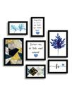 Kit 7 Placas Quadros Decorativos Agradeço a Deus por tudo que tenho Hoje Fé
