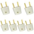Kit 7 Plug Adaptador 2P Cinza 10A/250V Pial Legrand 51076 Kit 7 Plug Adaptador 2P Cinza 10A/250V Pial Legrand 51076