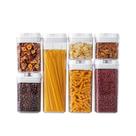 Kit 7 Potes Herméticos Acrílico Organizador Geladeira Buffet