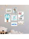 Kit 7 Quadros Decorativos Placas Infantil Sonhe Alto Meu Pequeno Kit 7 Quadros Decorativos Placas Infantil Sonhe Alto Meu Pequeno