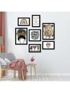 Kit 7 Quadros Decorativos Placas Love Coffee