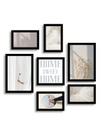 Kit 7 Quadros Decorativos Placas Mulheres Organico Love Kit 7 Quadros Decorativos Placas Mulheres Organico Love