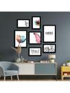 Kit 7 Quadros Decorativos Placas O Afeto É Revolucionário Kit 7 Quadros Decorativos Placas O Afeto É Revolucionário