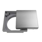 Kit 7 Ralo Oculto Quadrado de 10x10 com Tampa em Inox Astra