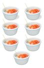 Kit 7 Ramequins Molho 120ml 4,4cm 100% Melamina Gourmet Mix