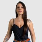 Kit 7 Regata Blusinha Suplex Bojo Decote Feminina Atacado