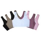 Kit 7 Sutiã Top Menina Moça Algodão Sem Bojo Frente Dupla Alças Largas Empório Da Roupa -