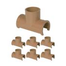 Kit 7 Tapa Furo Tee Soldavel (20mm) - Estrela