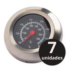Kit 7 Termômetros De Temperatura Barbecue Grill Fumador Pit Kit 7 Termômetros De Temperatura Barbecue Grill Fumador Pit