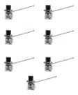 Kit 7 Termostatos 50/300ºc 30a Sem Bucha Fornos Fritadeiras
