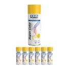 Kit 7 Tinta Spray Uso Geral Amarelo 350ml - Tekbond