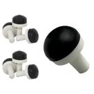 Kit 7 Vedante Torneira Registro 1/2 Carrapeta PVC Borracha Para Reparo Rabicho Encanamento Agua